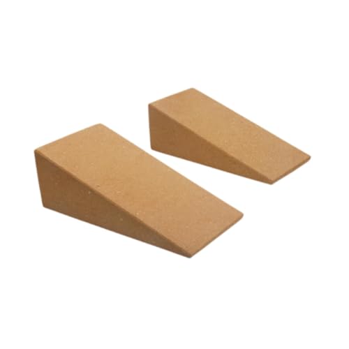 Colaxi 2 Pieces Squat Wedge Block Incline Stretch Foot Board Portable Exercise Brick Squat Boards for Gym Workout Stretching Fitness