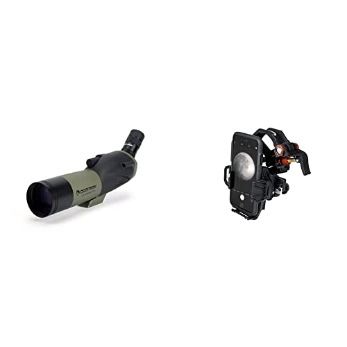 Longue-vue Celestron Ultima 65 pour randonnée avec kit smartphone NexYZ