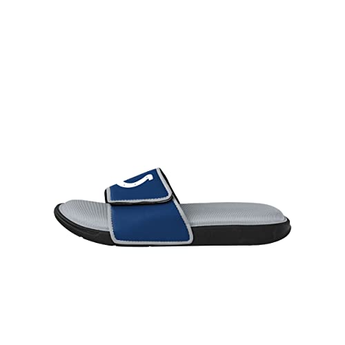 Image of FOCO mens NFL Team Logo Sport Shower Foam Slide Flip Flop Sandals