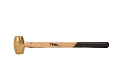 6 lb. Brass Hammer with 24