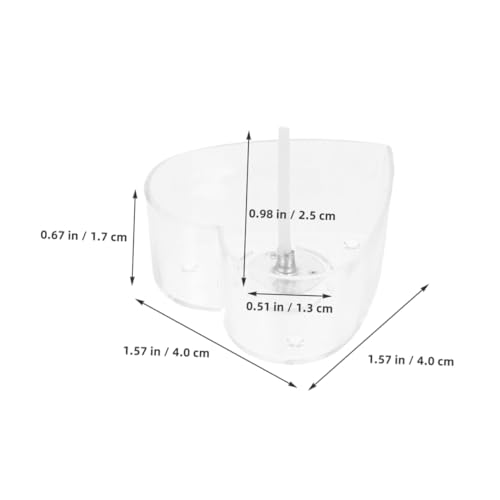 Kit de 15 sets para hacer velas con envases en forma de corazón miniatura 5