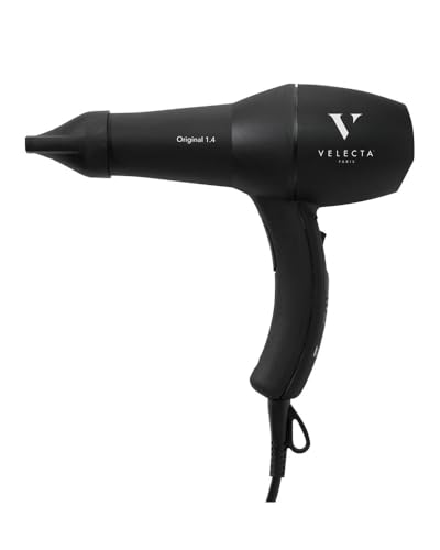 Velecta Paris - Sèche-cheveux professionnel - ORIGINAL 1.4 Noir velours