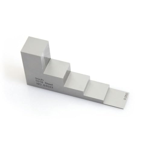 Bloque de Calibración Ultrasónico de 5 Pasos Acero Carbono miniatura 1