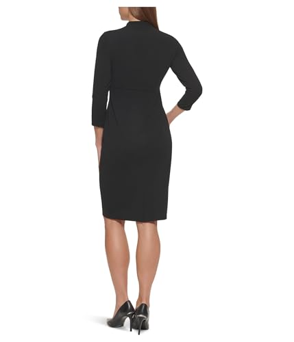 Calvin Klein Women's 3/4 Sleeve V-Neck Sheath2