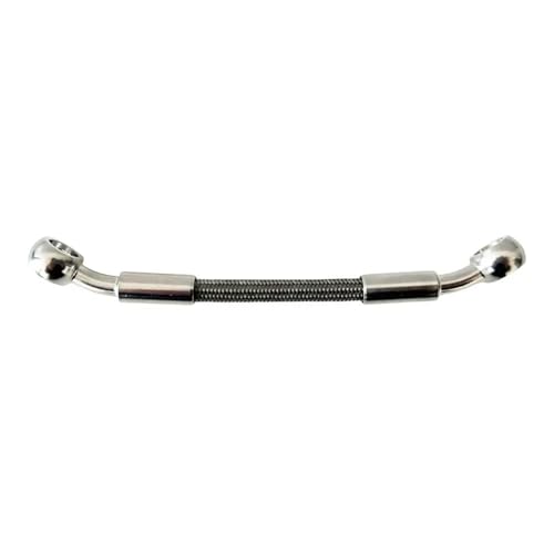 Tuyau d'huile d'embrayage tressé acier 4300mm et flexible de frein hydraulique moto 10mm banjo 28°