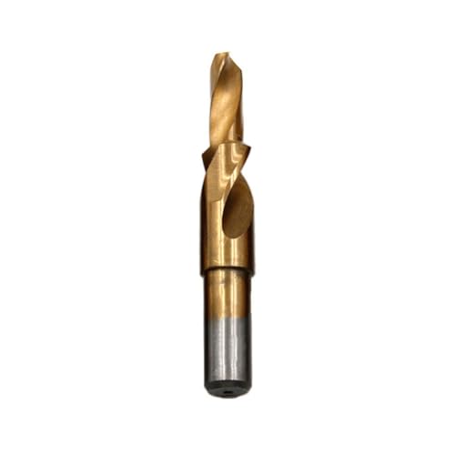 Tidevib Broca escalonada en espiral para metal y no metal, HSS de 180 grados M35 para agujero avellanado y biselado, 3-12 mm
