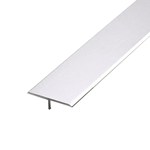Joints de porte et de carrelage avec barre de transition en T