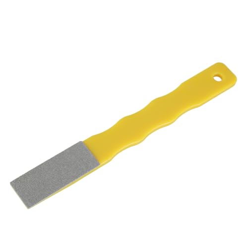 Mllepjdh Cortador de cocina, afilador, tijeras de molienda rápida, raspador portátil, herramienta de corte de metal, cortador de limas de mano, afilador, afilador