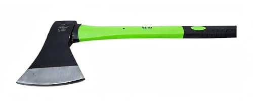 Wulf-Premium-Heavy-Duty-Hand-Axe-with-Fiberglass-Body-Rubberized-Handle-Wood-Cutting-Axe-Camping-Axe-Safety-Axe-Gardening-Tools-Hatchet-Axe-kulhaadee-1250gm