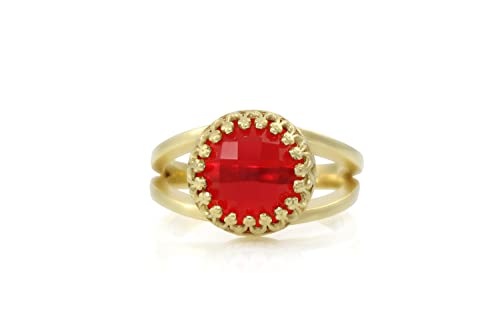 Bague en Rubis Véritable | Éclat Or et Haute Joaillerie Fine - 4