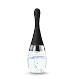 Jinqian 300ml Elektrische Rückfluss Verhütung Analdusche mit 3 Intensitätsmodellen Klistier Irrigator Enema Vaginaldusche Vibration Einlauf Darmeinlauf Anal Reinigung Intimdusche für Männer Frauen