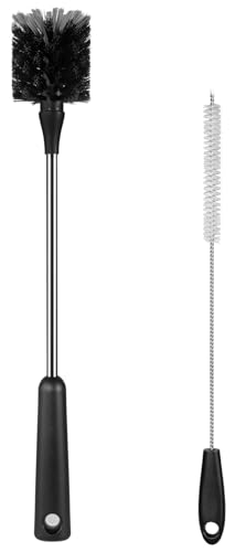 15 Inch Stainless Steel Long Handle Bottle Scrub Cleaning Brush