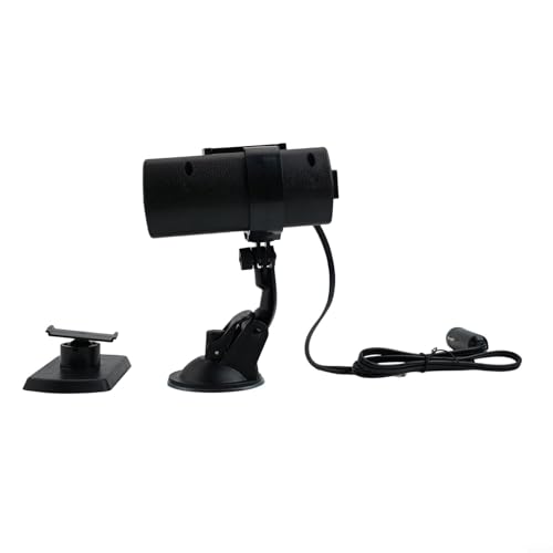 Rehoetom Calentador de coche 120 W CC 12 V ventilador de calefacción portátil con rotación de 360° para un rápido desempañamiento y desempañado, descongelador compacto para uso de aire acondicionado