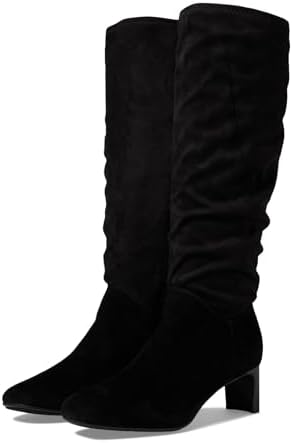Clarks Women's Kyndall Rise Fashion Boot, Black Combi, 8.5 | Image 3