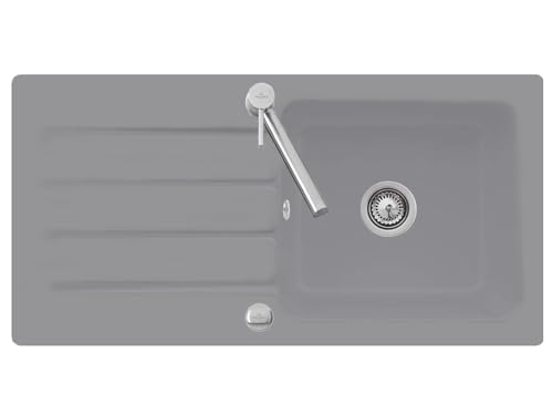 Villeroy & Boch Architectura 60-3360 02 SL Stone Keramikspüle Exzenterbetätigung