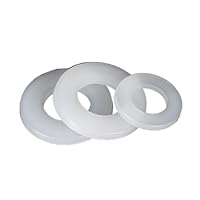 20 Rondelle In Nylon M16 - Diametro Interno 16mm, Esterno 28mm, Spessore 1mm, Per Isolamento E Distanziamento - Foto 9