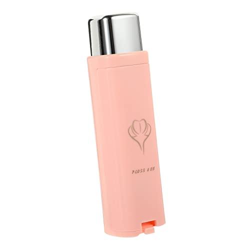 SAFIGLE Caja para Hilo Dental Profesional Organizador Compacto para Recoger Dientes Caja Automática Practica para Uso Diario el Hogar