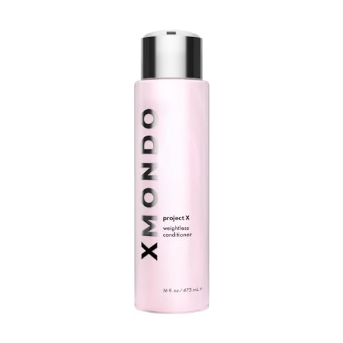 XMONDO Hair Project X Weightless Conditioner | Vegan Formula with Argan Oil to Restore Hair, Blueberry & Apple Extracts to Protect, and Pro-Vitamin B5 to Lock In Moisture, 16 Fl Oz 1-Pack