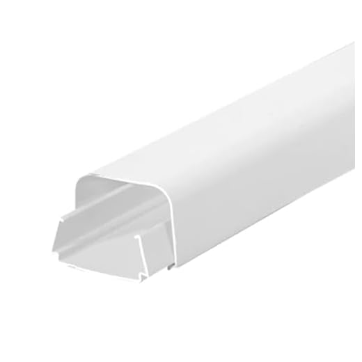 Canalina in pvc euro-plus barra da 2mt 90 x 65 mm