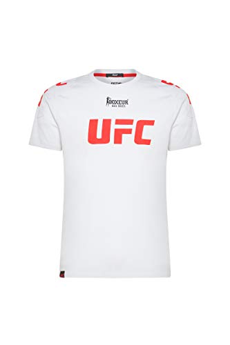 Preisvergleich Produktbild BOXEUR DES RUES - White T-Shirt with Patch Prints, Man
