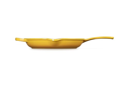 Image of Le Creuset Enameled Cast Iron Signature Round Skillet, 10.25 inch, Nectar