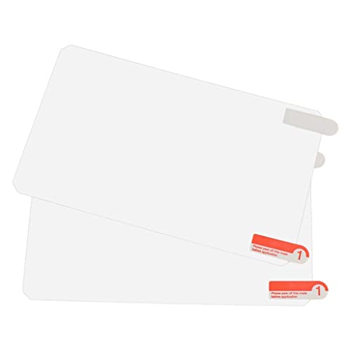 Milageto Lot de 2 Films Protecteurs D'écran de Rechange en PVC pour Tableau de Bord et Protection Anti-Rayures.