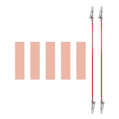 Bandes en cuivre naturel PATIKIL pour galvanoplastie et experiences de chimie