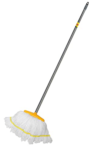 HIC HAMARA INDIA CLEAN Plastic, Microfiber Microfiber T Mop For Cover Large Cleaning Area At Home, Office, Kitchen, Lounge ,Surface , Floor With Long And Sturdy Handle Yi-220 ( Pack Of 1 )