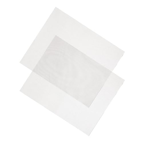 HOLIDYOYO 2 Piezas Malla Tejida de Alambre de Tungsteno para Reparación de Parachoques de Automóvil, Malla Metálica Fina Reutilizable para Soldadura, Accesorio Industrial de Reparación