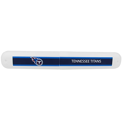 Image of NFL Siskiyou Sports Fan Shop Tennessee Titans Travel Toothbrush Case One Size Team Color