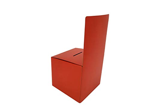Caja pequeña roja para rifas y donaciones 10 unidades miniatura 4