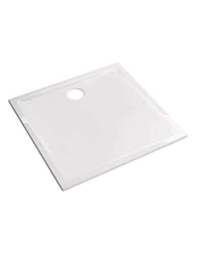 Receveur Prima ultra-plat à poser - Geberit - 90x90cm - Traitement antigliss PN 18