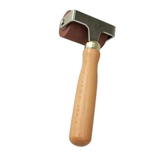 DOITOOL Printmaking Tool Sticky Rollers Painting Soft Washable Printing Tool Rubber Roller for Printmaking Printing Ink Roller Stamping Ink Roller for Printing Stamping Roller Wood