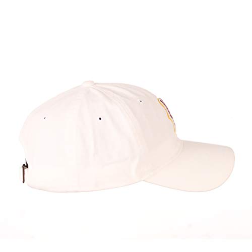 Gorra ajustable estándar para hombre Zephyr blanca miniatura 5