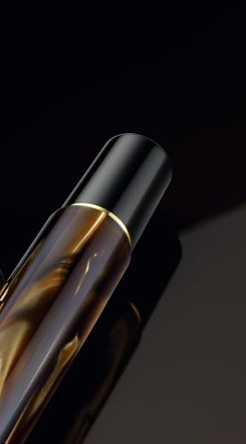 Stylo à bille Pelikan marron violet idéal pour vos notes de bureau