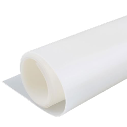 COYOUCO Lámina de caucho de silicona, 300x300x3/4/5 mm, grado alimenticio, material de alta temperatura para juntas Sellado de tapas de cubiertas de alimentos de bricolaje,3 * 300 * 300mm