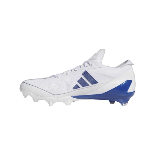 Image of adidas Mens Adizero Electric Football Sneakers Shoes - White
