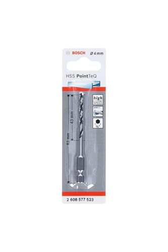Bosch Brocas PointTeQ 4mm para Metal