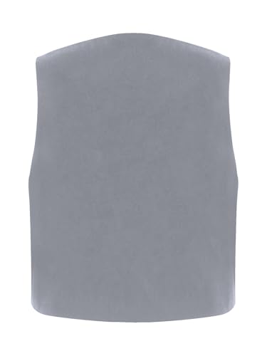 YEAHDOR Boys Vest Single Breasted Suit Vest Color Block Formal Wedding Waistcoat Top2