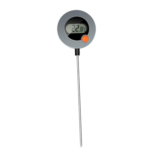 Cabilock Thermometer with Probe High Precision Kitchen Cooking Tool for Water Oil and Milk Magnetism Design for for BBQ and Grilling
