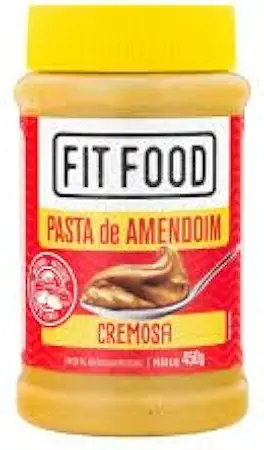 Pasta De Amendoim Cremosa Fit-Fod 450g
