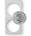 2Â½â€ x 2Â½â€ Cardboard Coin Flips w/Green Storage Boxes. (150 per Box)