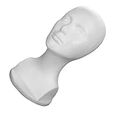 VALICLUD フォームヘッドモールド マネキンヘッドディスプレイスタンド 帽子用 かつらスタンド 女性向け Diy用ディスプレイ道具 耐久性 軽量 さまざまな帽子展示に
