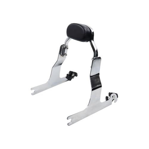Dossier passager amovible noir pour moto Softail Fat Boy et CVO