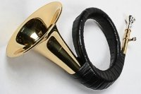 FÜRST PLESS HORN, Bb, STIMMZUGROHR, TASCHE, JAGDHORN, WALDHORN,