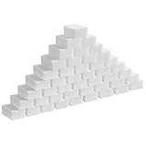 Trintion 50 Stück Radierschwamm Wunderschwamm Zauberschwamm Reinigungsschwamm, Magic Zauberschwamm, Schmutzradierer Schwamm, Melamin Schmutzradierer Starke Reinigungskraft Für Küche