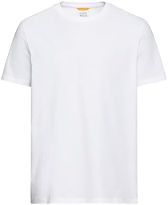 camel active Herren Basic T-Shirt aus Reiner Baumwolle