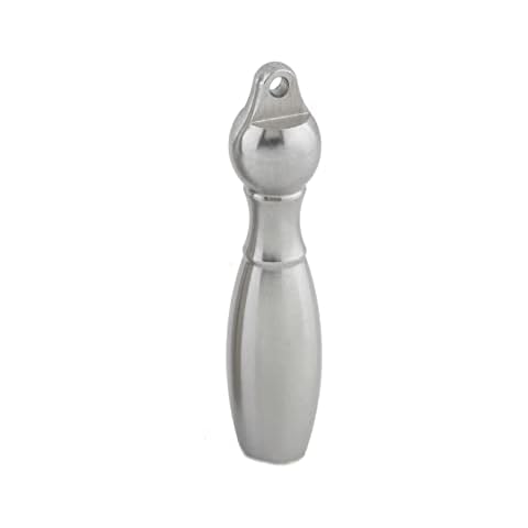 eberin · Minikegel · Kegelpins · Kegelpin · Metallkegel · Miniaturkegel mit Öse 2,8 cm · Mini Kegel Pin · Mini Bowling Pin · Taschenkegel · Edelstahl Cover