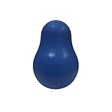 SimpleDog Doggie Dooley Tumbler Heavy Duty Dog Ball Toy for Aggressive Play, Blue, USA Made, Medium, 6 inch (7006)