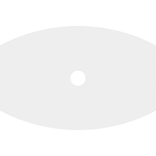 Image of Ekena Millwork CMP40X26KY-04000 Kailey Architectural Grade PVC Contemporary Urethane Ceiling Medallions 40 inchW x 26 5 /8 inchH x 4 inchID x 21 1 /2 inchC x 1 inchP